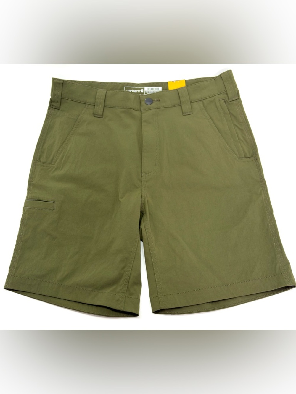 Carhartt Force Ripstop Work Shorts Size 32 Green NWT Relaxed Fit